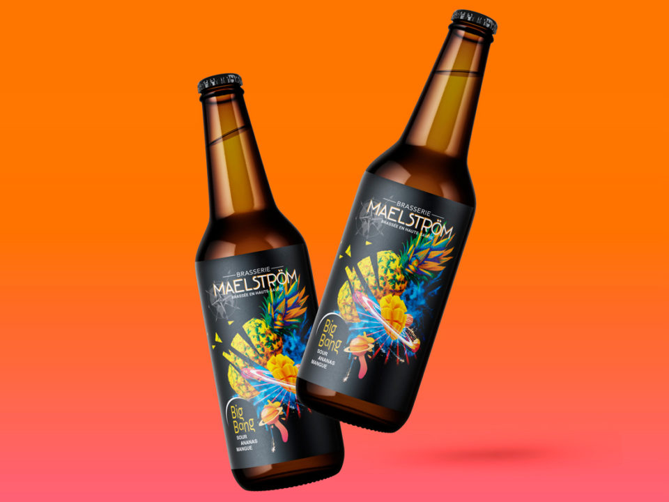 ABACA STUDIO - BRASSERIE MAELSTROM - Biere Big Bang 1