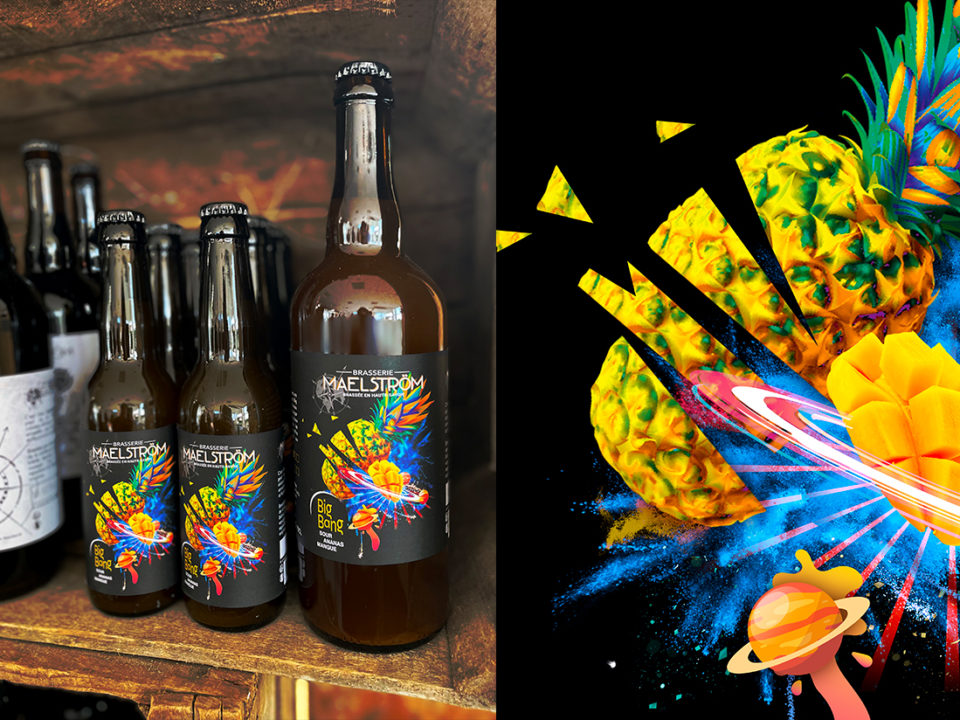 ABACA STUDIO - BRASSERIE MAELSTROM - Biere Big Bang 2