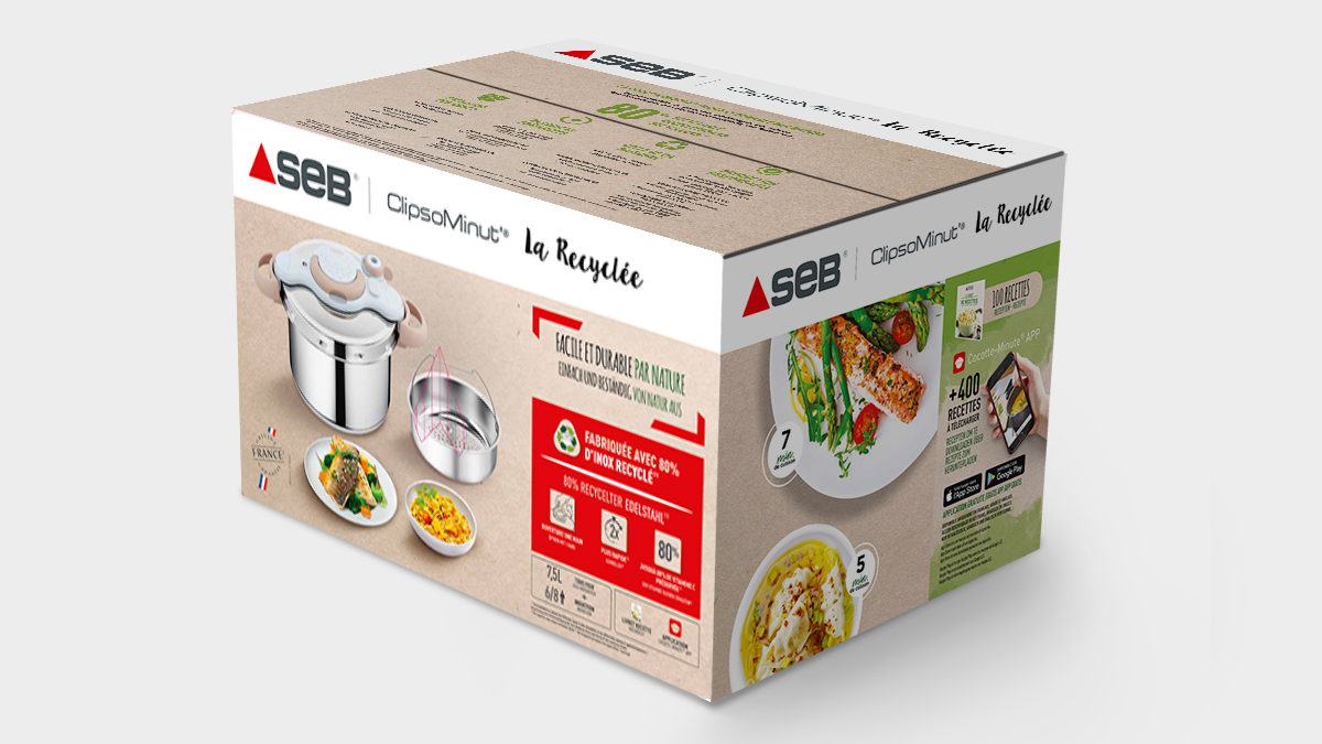 ABACA STUDIO - SEB - packaging La Recyclée