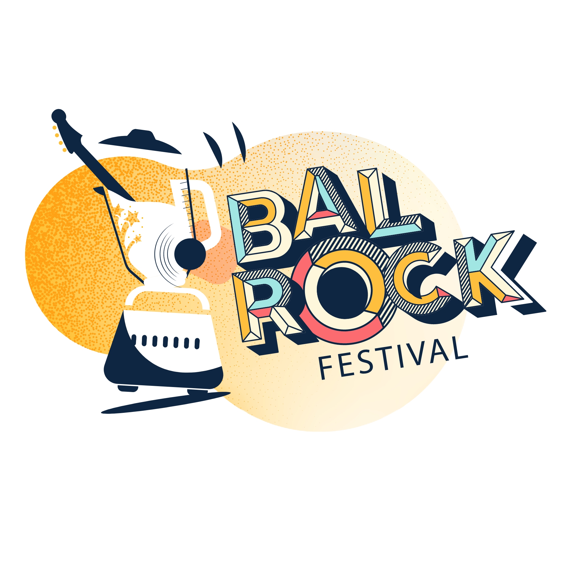 Abaca Studio - Bal Rock Festival - Logo