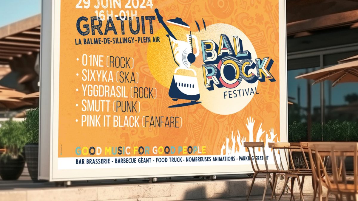 Abaca Studio - Bal Rock Festival - Affiche