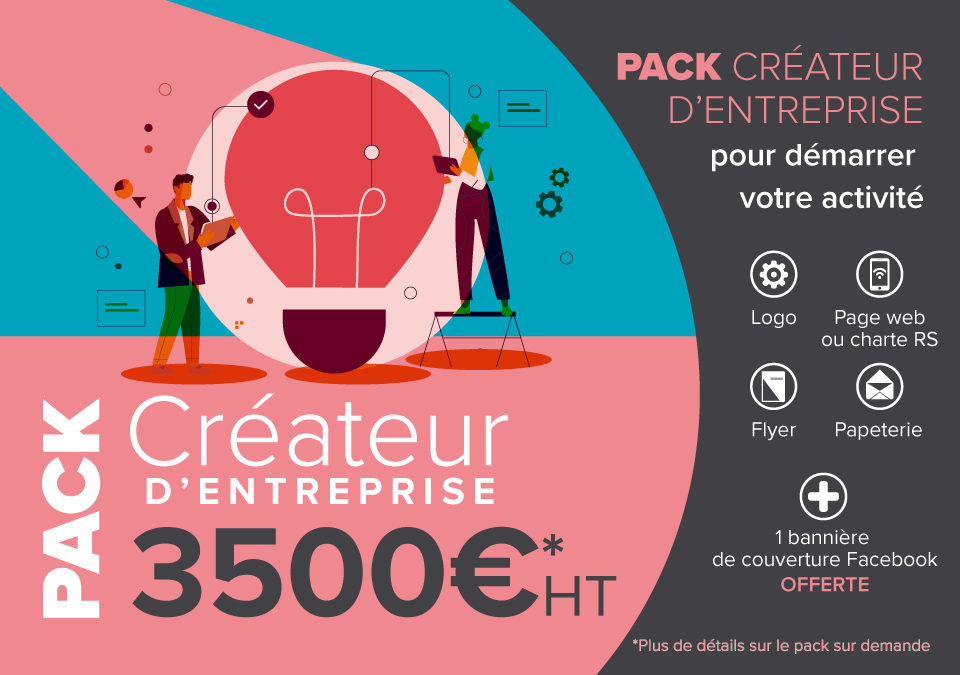 Abaca studio - Pack de com Createurs-entreprise - 1