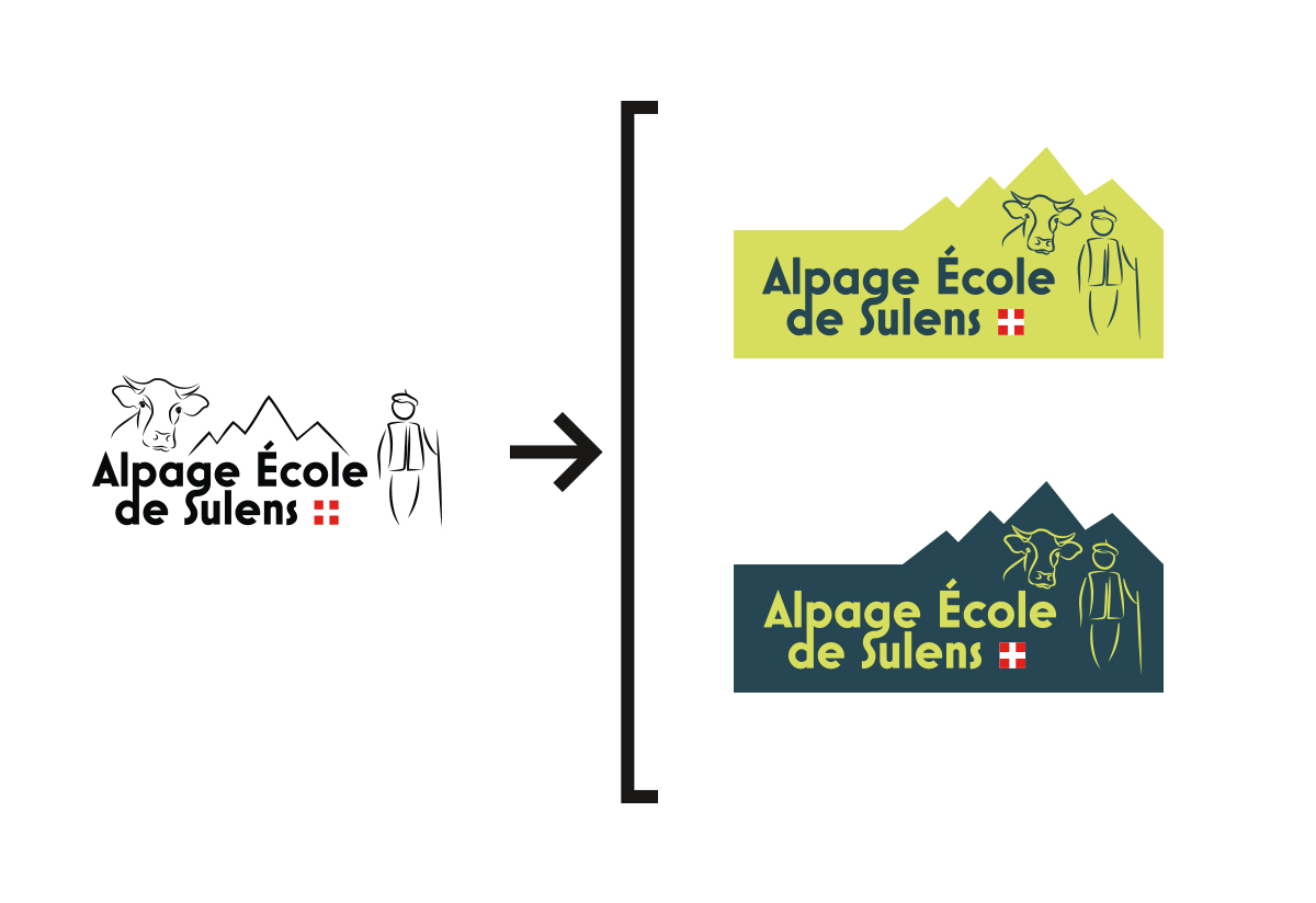 Abaca - Alpage-Ecole - Identité Graphique