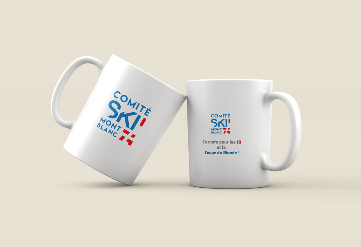abaca studio - Comite ski mont blanc - mug