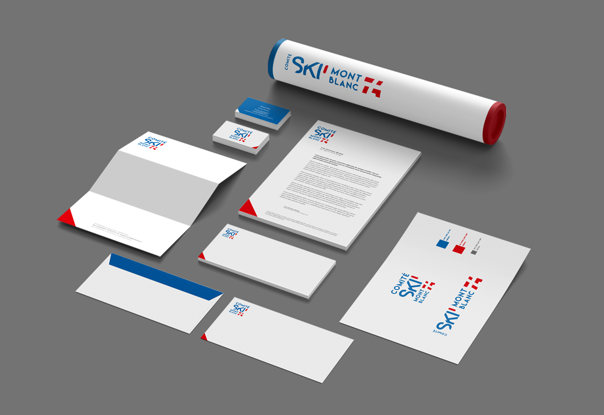 Abaca-Comite-ski-mont-blanc-identite-logo-papeterie