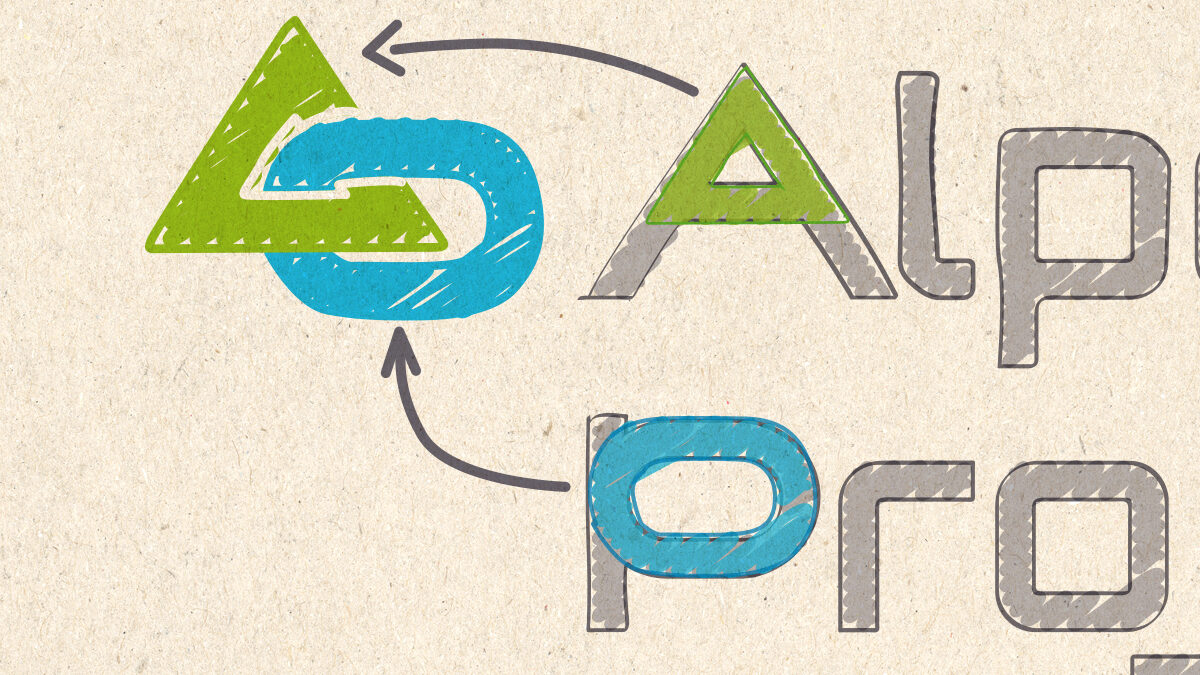 Abaca-Alpes-Projects-logo-concept