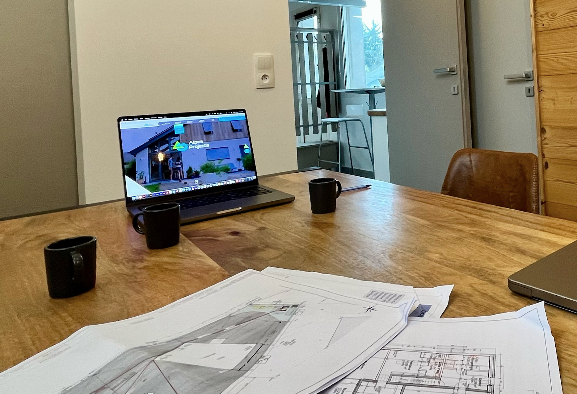 Alpes Projects - Photo lancement site